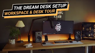 The Dream Desk Setup  Workspace amp Desk Tour  Autonomous x Andres Vidoza [upl. by Hymie]