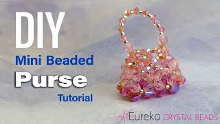 ✨ Learn how to make a DIY Beaded Mini Bag for charms doll accessories adorable minifigs and more 😍 [upl. by Halyahs]