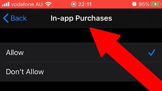 How to Enable in App Purchases on iPhone or iPad [upl. by Asiela]