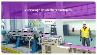 Le recyclage des déchets plastiques  Veolia [upl. by Sabella]