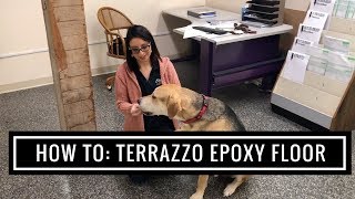 How To Install Terrazzo Epoxy Flooring  3 Years Later [upl. by Eciuqram751]