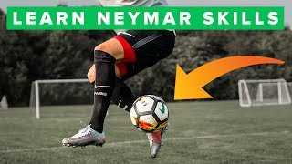 TOP 5 Neymar football skills [upl. by Denoting345]