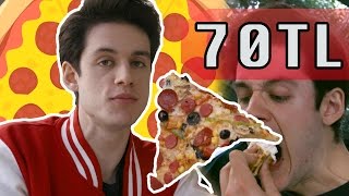 3TL Pizza vs 70TL Pizza SonradanGorme [upl. by Tloc]