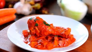 Chicken in annatto achiote sauce Mexican Food [upl. by Aselehc]