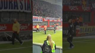 Henrik Larsson mot Helsingborg ultras fans Helsingborgs IF  HBK 20112016 [upl. by Basset]