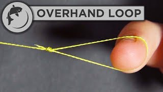 How To Tie an Overhand Loop Knot [upl. by Nnyluqcaj]