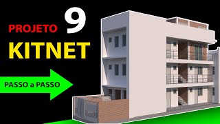 COMO FAZER 9 KITNET para alugar GASTANDO POUCO terreno 5x25 [upl. by Sudderth]