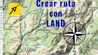 Crear ruta con LAND Twonav [upl. by Norse]