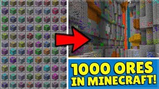 1000x NEW Ores Added To Minecraft  ORE Randomizer Download [upl. by Lenaj]