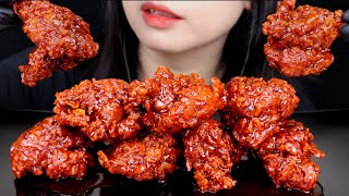 ASMR KFC SAMYANG SPICY FIRE CHICKEN CHALLENGE AYAM KFC WINGER SIRAM SAOS SAMYANG PEDAS MUKBANG ASMR [upl. by Garey]