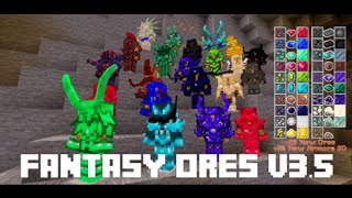 Minecraft  New Ores Addon [upl. by Ilyssa473]