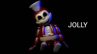 Jolly 1 2 3 Chapter 2 Jollibees Phase 2 all Jumpscare sounds [upl. by Onez]