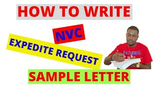 EXPEDITE REQUEST NVC SAMPLE [upl. by Summer]