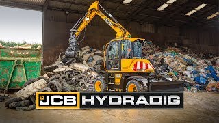 JCB HYDRADIG 110W Wastemaster [upl. by Milena369]