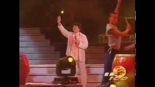 Jackie Chan Singing Wong Fei Hung Theme Live rare [upl. by Emelda]