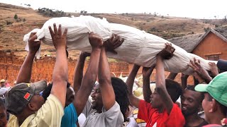 Madagascar  Famadihana  A celebration for the deceased [upl. by Inek143]