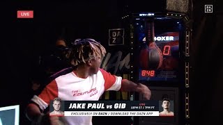 KSI amp Logan Paul Do Punch Machine Challenge [upl. by Esimorp]