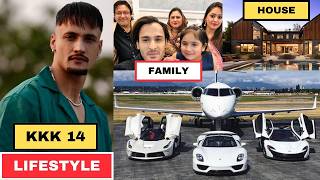 Asim Riaz Lifestyle 2024  KKK 14 Income House Cars Family Songs Biographamp Networth [upl. by Anhoj]