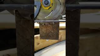 How to make a notch on a 4x4 Pressure Treated Post [upl. by Salter]