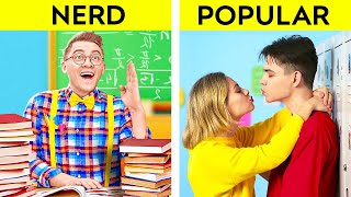 TYPES OF STUDENTS IN CLASS  Funny Situations In School by 123 GO [upl. by Ever]