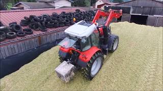 chantier densilage 2017 [upl. by Ethelstan]