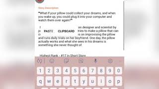 How to Create amp Publish a Story on Wattpad  Android App [upl. by Wager]