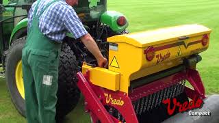 Vredo Compact Overseeeder by Campey Turf Care [upl. by Seline]