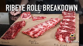 How to Break Down a Ribeye Roll [upl. by Petula441]