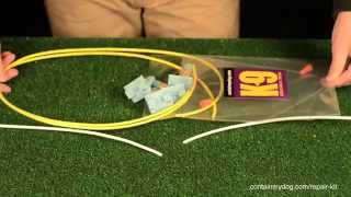 How to fix a wire break in an Electric Dog Fence [upl. by Sabas]