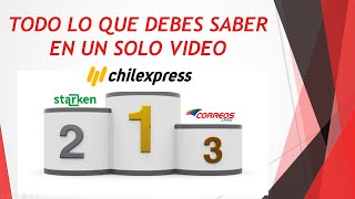 ¿Como hacer Envíos por Chilexpress Correos de Chile y Starken 😎 Guía para emprendedores [upl. by Bea]