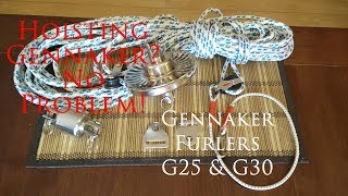 G25 amp G30 Gennaker and Code Zero Furlers  NS Furling Gear [upl. by Adirem]