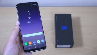 Samsung Galaxy S8  Unboxing amp First Look 4K [upl. by Anitaf740]