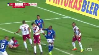 Millonarios 11 Tolima Gol Fabián González Lasso I Deportes RCN [upl. by Itram]