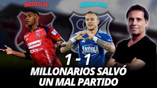 Medellín 11 Millonarios  Goles y Resumen [upl. by Illehs]