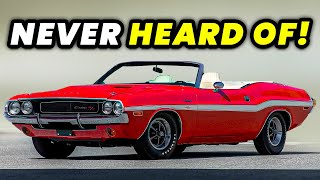 8 Legendary 70s Muscle Cars You Never Knew About [upl. by Ynnor]