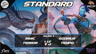 Simic Terror VS Azorius Tempo MTG Standard Round 4 [upl. by Ahsyad]