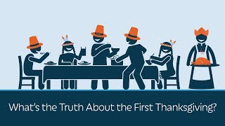 Whats the Truth About the First Thanksgiving  5 Minute Video [upl. by Idoux825]