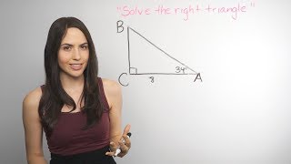 Trigonometry Solving Right Triangles How NancyPi [upl. by Leraj146]