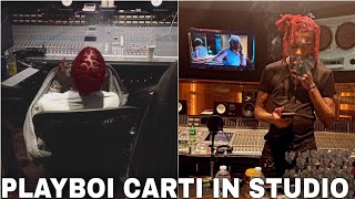 Playboi Carti In Studio [upl. by Irac394]