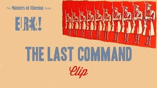 THE LAST COMMAND Clip from the Masters of Cinema release [upl. by Ateuqal]