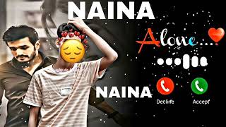 Naina Jo Saanjhe Khwab Dekhte The Naina Lyrics  Arijit Singh [upl. by Neitsabes]