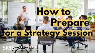 How to Prepare for a Strategic Planning Meeting [upl. by Kloster577]