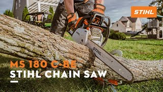 STIHL MS 180 CBE  Product Feature [upl. by Lusa590]