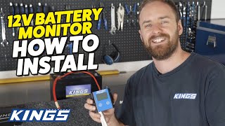 How to Install the Kings 12V Battery Monitor [upl. by Attesor]