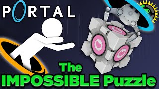 Game Theory Can You Solve Portals IMPOSSIBLE Puzzle Portal [upl. by Elonore]