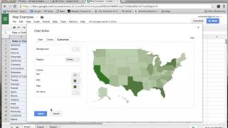 Quick Map in Google Sheets [upl. by Koetke862]