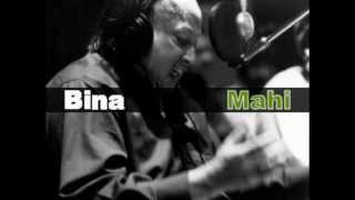 Bina Mahi Remix  Nusrat Fateh Ali Khan Remix [upl. by Annahoj]