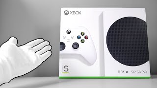 Xbox Series S Console Unboxing  The Smallest Xbox Ever [upl. by Novahc714]