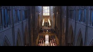 Dear Lord and Father of mankind Hymn  Westminster Abbey with lyrics [upl. by Humphrey]