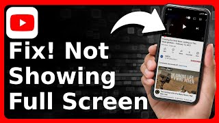 YouTube Not Showing Full Screen FIXED [upl. by Arola381]